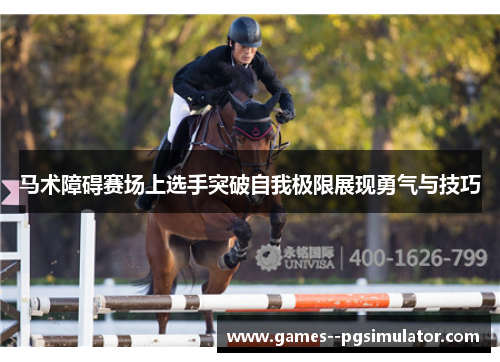 马术障碍赛场上选手突破自我极限展现勇气与技巧
