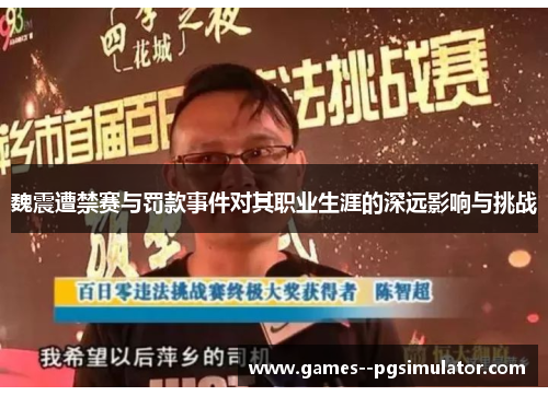 魏震遭禁赛与罚款事件对其职业生涯的深远影响与挑战 魏震遭禁赛与罚款事件对其职业生涯的深远影响与挑战